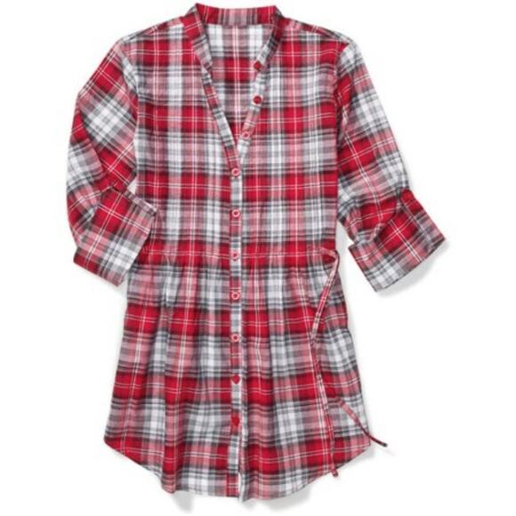 Miley Cyrus Max Azria Plaid Button Up S - Picture 1 of 8